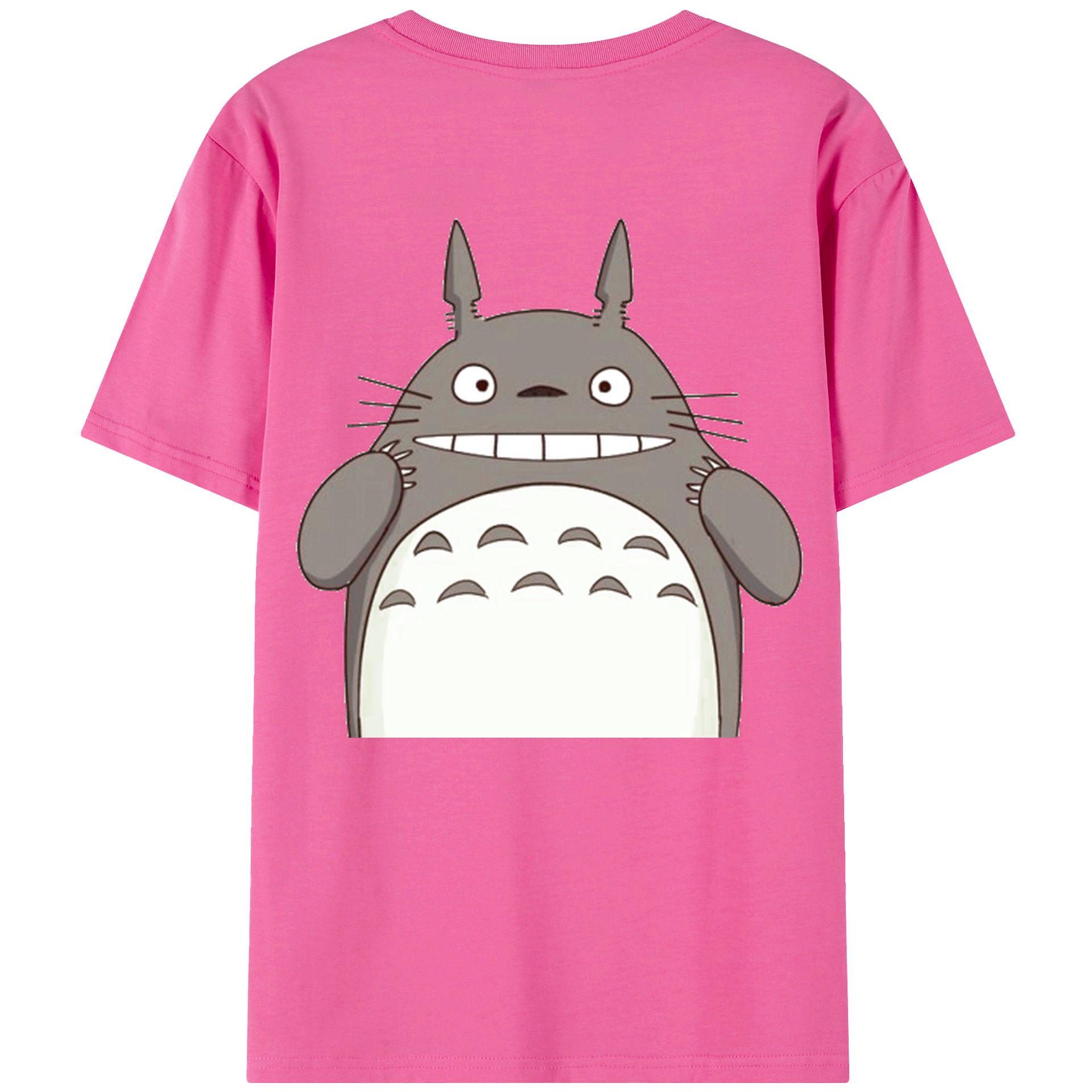 （画像用） となりのトトロ 草壁メイ 草壁サツキ My Neighbor Totoro Satsuki Kusakabe Mei Kusakabe レディース半袖Tシャツ(バックプリント)